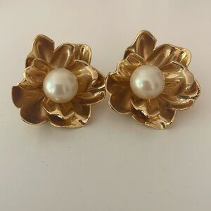 Kate Spade Floral Statement Earrings